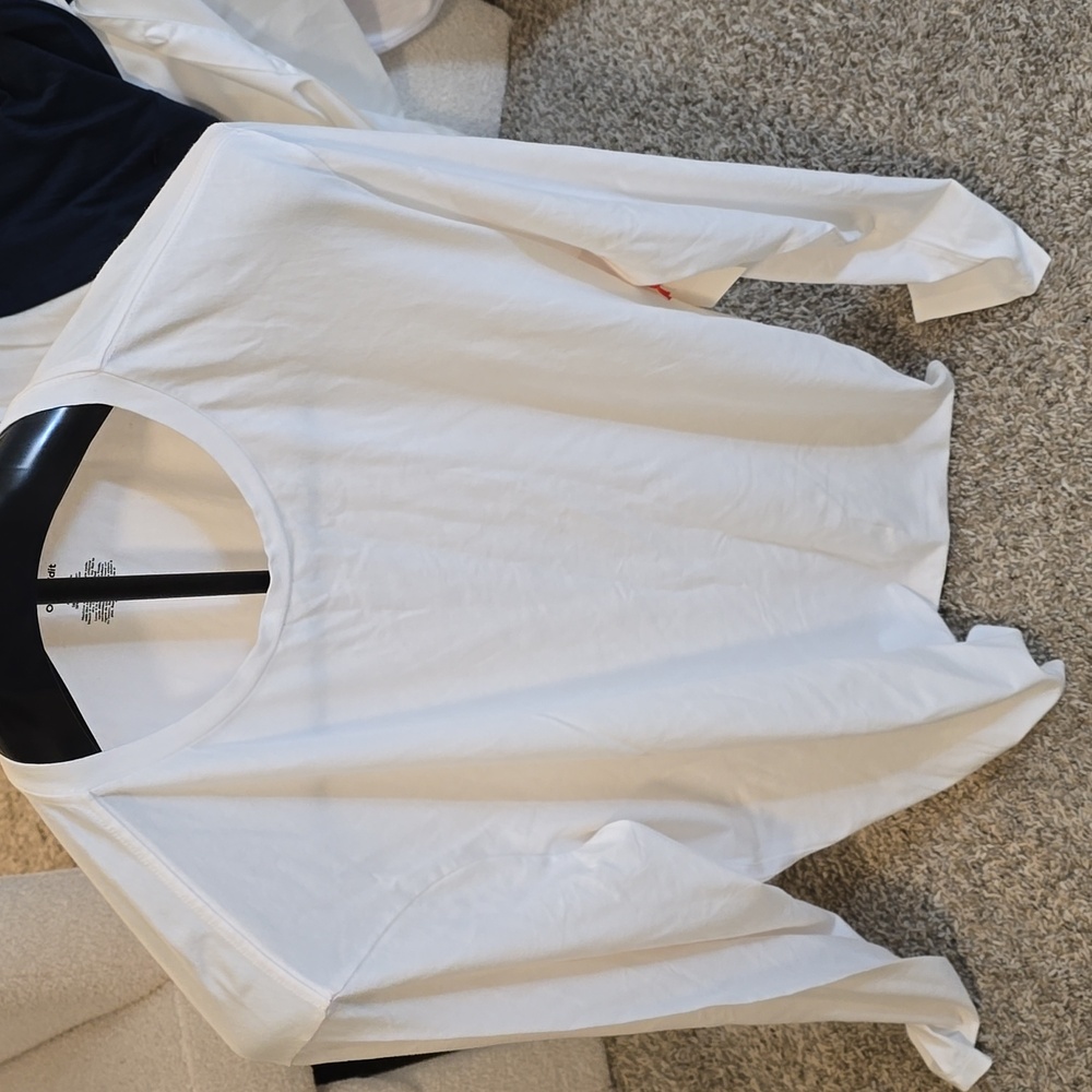 Classic White Long Sleeve Tee